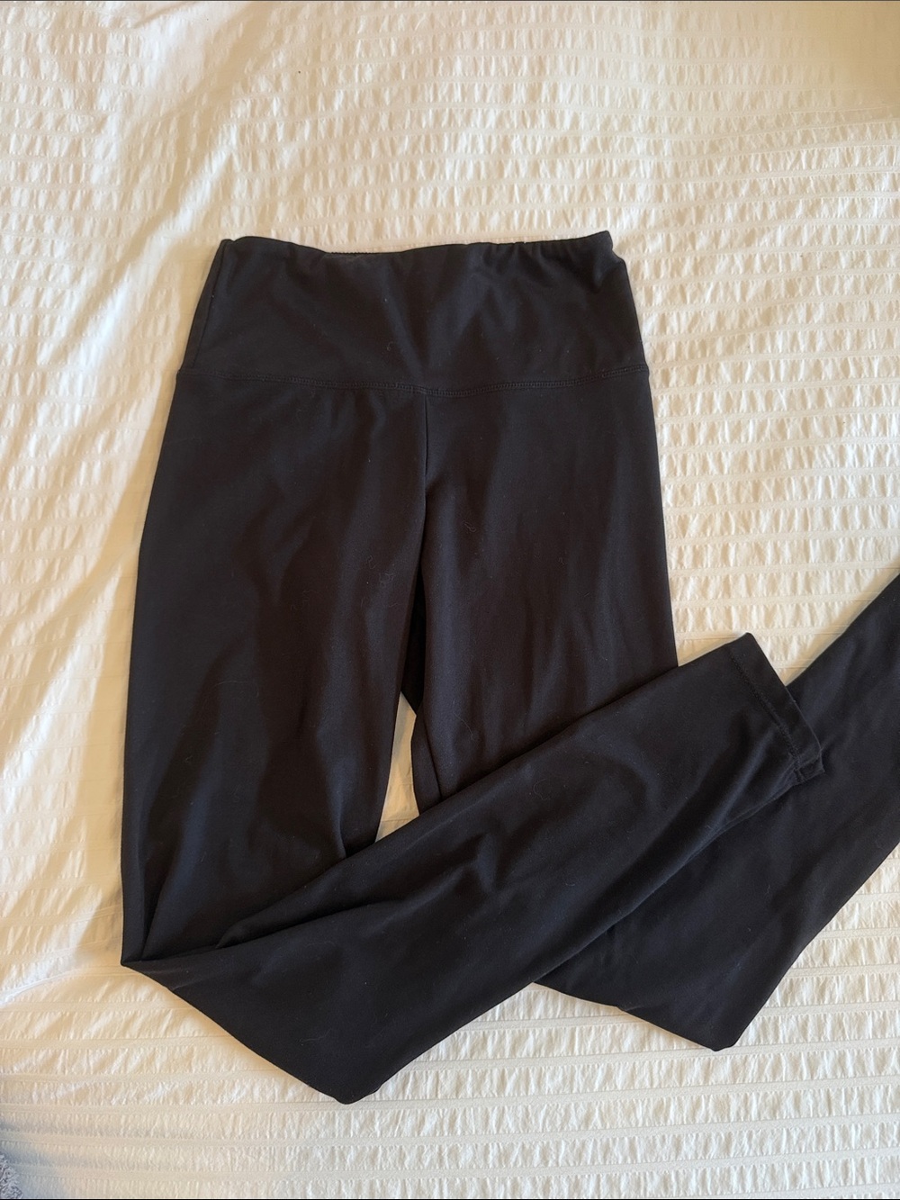 Classic High-Waist Black Leggings